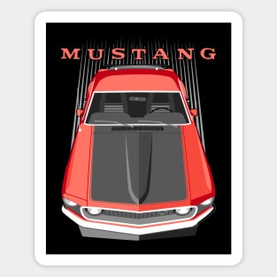 Mustang Boss 69 - Red Magnet